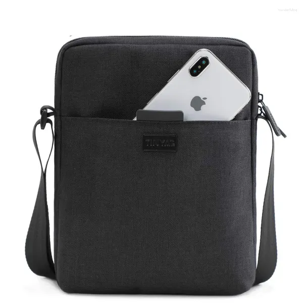 Marsupi Borsa a tracolla da lavoro per uomo Lavoro Tela Marito Tracolla a tracolla Impermeabile Uomo 7.9' Ipad