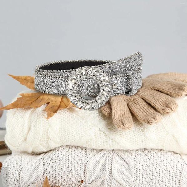 Cinture Cintura decorativa da donna con strass per la gonna dello shopping di Halloween