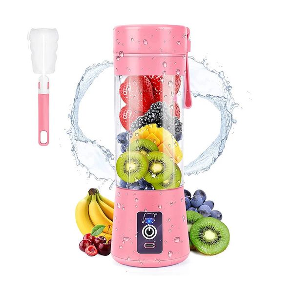 Mutfak Otomatik Taze Squeezer için Mini Taşınabilir Meyve Meydirmeleri Elektrik Mikser Meyve Smoothie Blender 240124