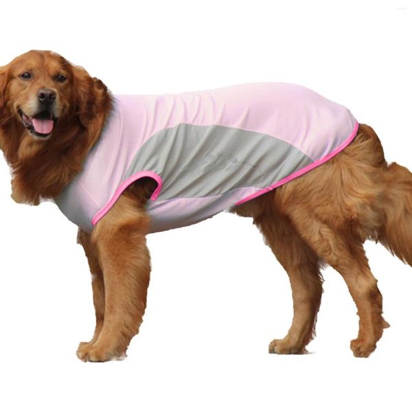 Vestuário para cães Camisetas com resfriamento instantâneo Camisa de proteção UV Correias ajustáveis para treinamento de caça ao ar livre SP99