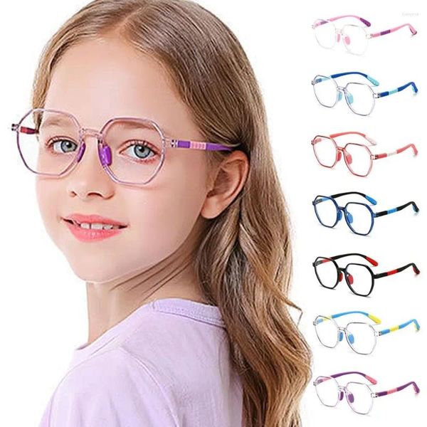 Sonnenbrille Augenschutz Kinderbrille Computer Anti-Blaulicht Bequeme Brille TR90 Online-Kurse Ultra Frame