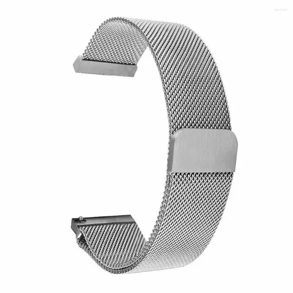 Cinturini per orologi cinturino milanese in metallo magnetico cinturino in acciaio inossidabile 10 12 14 16 18 20 22 24 mm