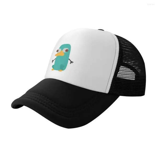 Top Caps Perry Platypus çizgi film çizim beyzbol şapkası bobble şapka | -f- | Özel Şapkalar Erkek Kadınlar