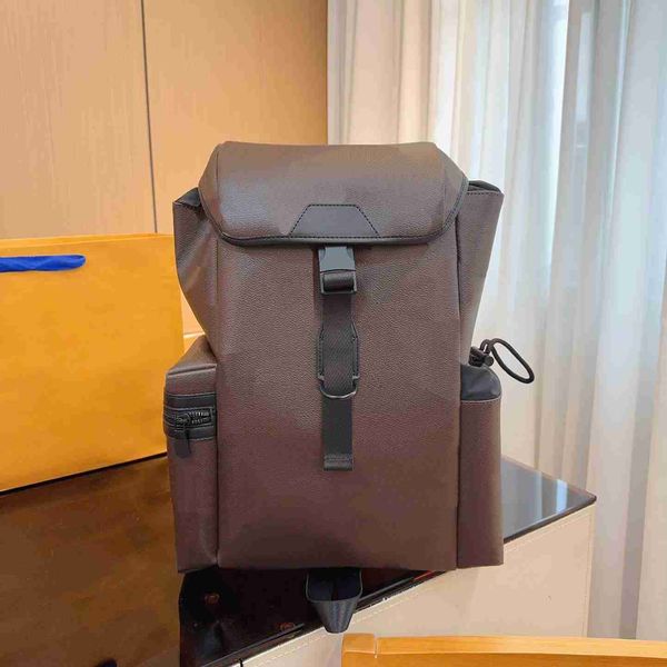 Borsa per laptop Zaino per la scuola Zaino Designer Zaini per libri da donna per uomo Borse per libri da donna Moda All-match Zaino con fiori marroni di grande capacità