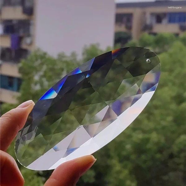 Kronleuchter Kristall Top Qualität 5 teile/los AB oder Klar DIY Suncatcher Ornament Glas Anhänger Licht Teile Hochzeit Hause Dekoration