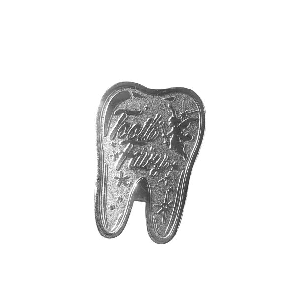 Regalo in acciaio inossidabile/alluminio Moneta commemorativa aerospaziale americana Fatina dei denti 2024