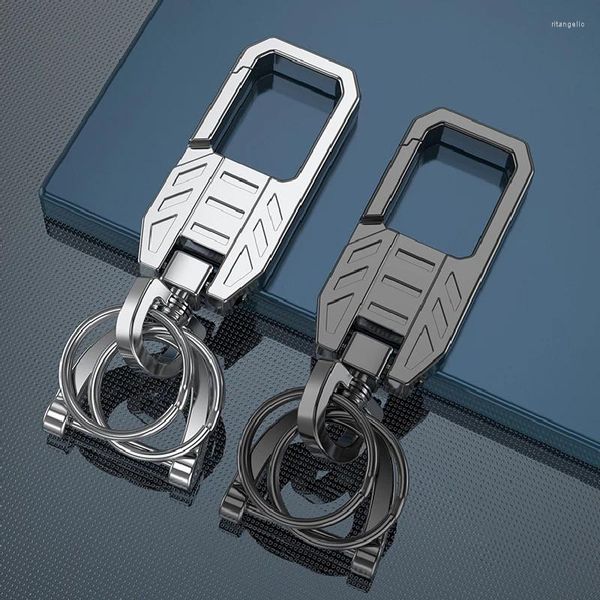 Chaveiros Cool Men's Metal Keychain Preciso Design Chaveiro 1 Pcs Anel Pingente Altamente Polido Presente Especial