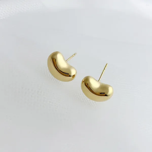 Ohrstecker Sinya Au750 Feiner Schmuck Damen Mädchen Mama Geschenk Ankunft 5G Härte Jequirity Design 18k Gold Ohrring