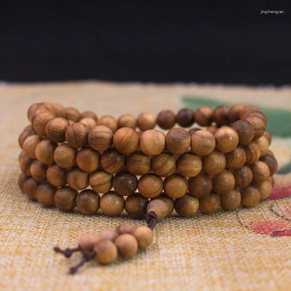 Bracciale all'ingrosso con perline Buddha Eaglewood da 8 mm con fragranza al latte Babya