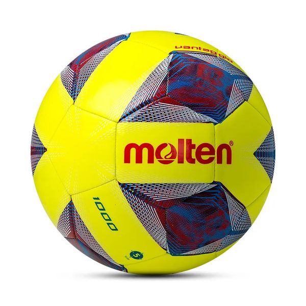 Bolas de futebol fundidas tamanho 5 4 3 material tpu macio resistente ao desgaste costurado à máquina treinamento de futebol infantil topu 240131