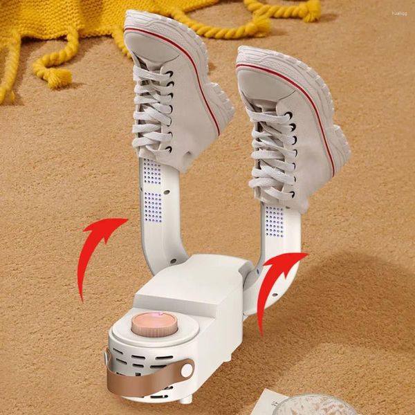 Máquina de secagem de sapato elétrica portátil secador inteligente com temporizador de desligamento automático para botas de trabalho luvas de tênis