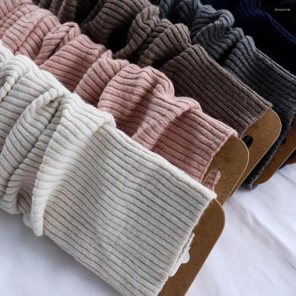 Kadınlar Diz Kablosu Üzerinde Hafif 1 Çift Elastik SOCKS