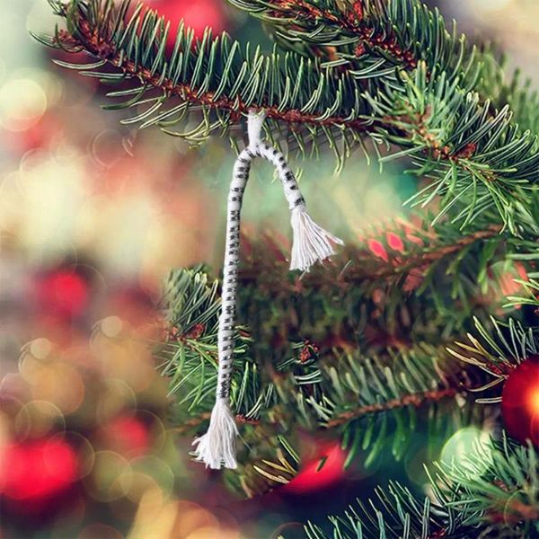 Noel Süslemeleri Ağaç Süsleme Canlı Şeker Kamışı Kolyeler Şenlikli Partisi için Süslemeler Asılı Süsler