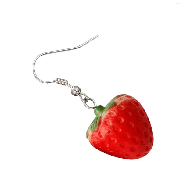 Baumelnde Ohrringe, Simulation Erdbeere, schöne Fruchtform für Geburtstagsgeschenke, Jahrestag
