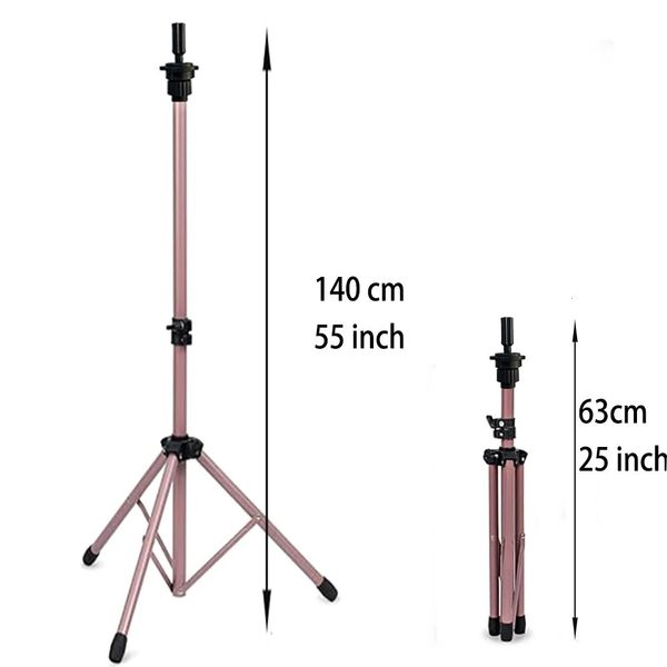 Kukla peruklar için ayarlanabilir peruk tripod manken kafa tripod stant tripod manken tutucu saç tutucu araçlar aksesuarları 240118