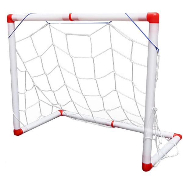 Brinquedo de futebol dobrável metas crianças mini brinquedos portões de futebol portátil pvc criança crianças equipamentos treinamento 240127