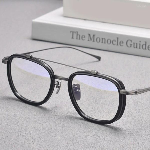Sonnenbrille Vintage Quadratische Lesebrille Männer Frauen Retro Pilot Brillen Rahmen Optische Anti Blau Licht Rezept Brillen