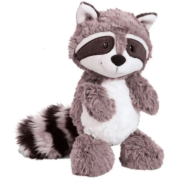 55 cm Kawaii Raccoon Plüschspielzeug schöner Waschbär niedliche Weiche Stofftiere Puppenkissen für Mädchen Kinder Kinder Baby Geburtstagsgeschenk 240123