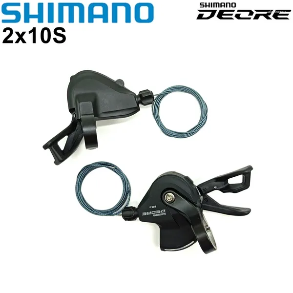 Deragliatori bici Shimano Deore M4100 Leva del cambio 2x10S RAPIDFIRE PLUS Fascetta SL-M5100 2S SL-M4100 10S Interruttore 20S