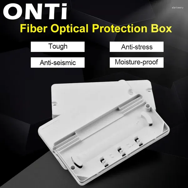 Equipamento de fibra óptica Onti 10pcs caixa de proteção de cabo tubulação óptica termo retrátil para proteger a bandeja de emenda 2 em fora