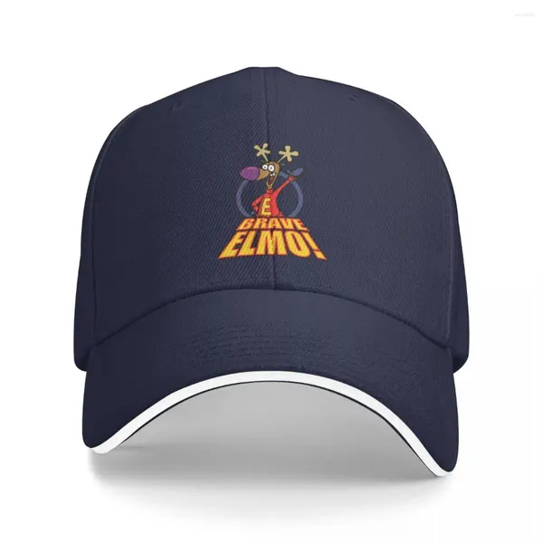 Top kapakları cesur elmocap beyzbol şapkası kadın erkekler