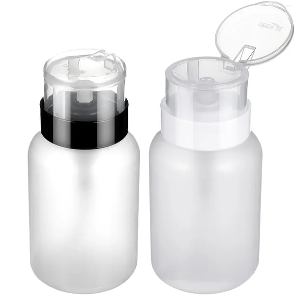 Бутылки-дозаторы для геля для ногтей для средства для снятия лака, пустые пластиковые бутылки для макияжа, спиртовая жидкость, перекачка