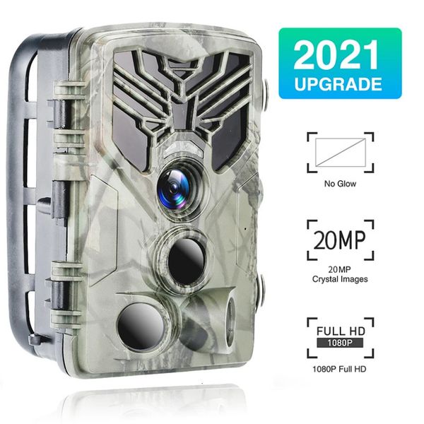 20MP 1080P Охотничья камера-ловушка для дикой природы, ночное видение, активация движения, уличная водонепроницаемая ловушка для охоты, игровая камера 240126