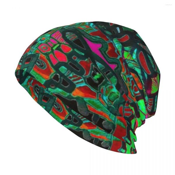 Berretti Abstract Farmscape Cappello lavorato a maglia Cavallo Visiera Berretti da donna da uomo