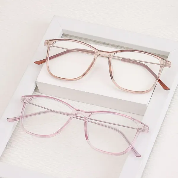 Sonnenbrille, Anti-Blaulicht-Brille, für Damen und Herren, übergroßer Rahmen, Augenschutz, Ultra-Brille, rund, elegante Büro-Computerbrille