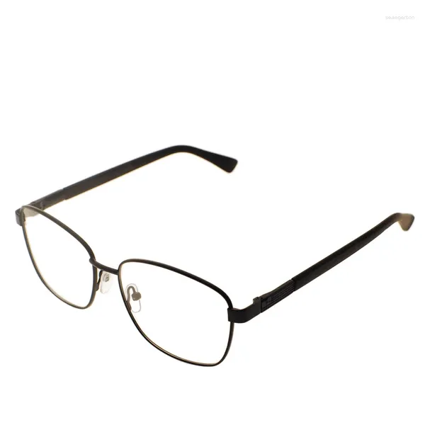 Montature per occhiali da sole Cina all'ingrosso Design semplice metallo miopia donna uomo montatura per occhiali ottici