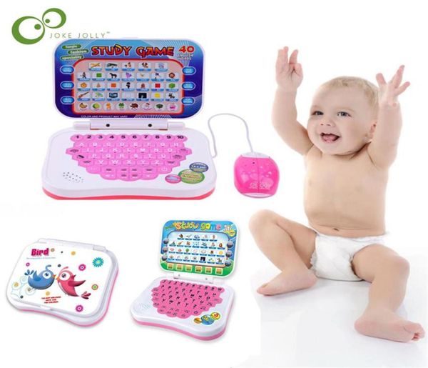 New baby Children Learning Machine con mouse Computer Pre School Learning Study Education Machine Tablet Toy Gift ZXH C111822705971632