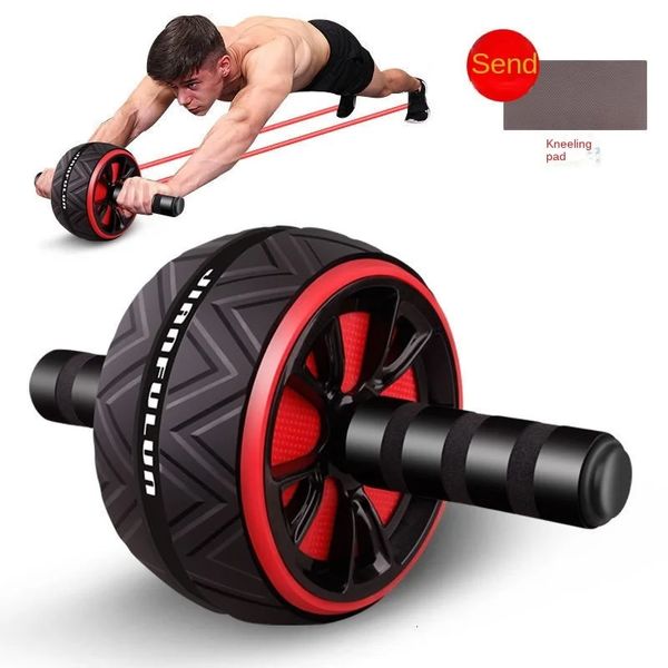 Roda abdominal saudável, uso doméstico, rolo de exercício silencioso, resistente ao desgaste, máquina de redução de abdominais, exercícios, equipamento de fitness 240123