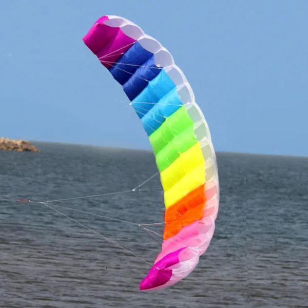 VENDO 27m Dual Line Power Parafoil Kite Boarding Surf Così emozionante e buon volo 240127