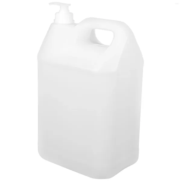 Aufbewahrungsflaschen Waschmittelflasche Seifenspender Shampoo mit Farbstoffbehältern Gallonenpumpe Kunststoff Lotion Sub für Frauen