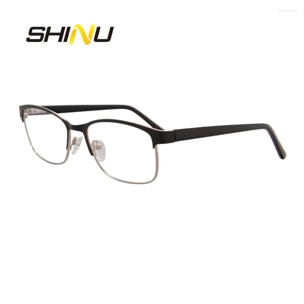 Güneş Gözlüğü Çerçeveleri UV400 Mavi Işık Engelleme Gözlükleri Kadın Erkekler Yarı Çevre Antifatigue Bilgisayar Gözlükleri Durdur Yougsters Göz Suşları gözlükler