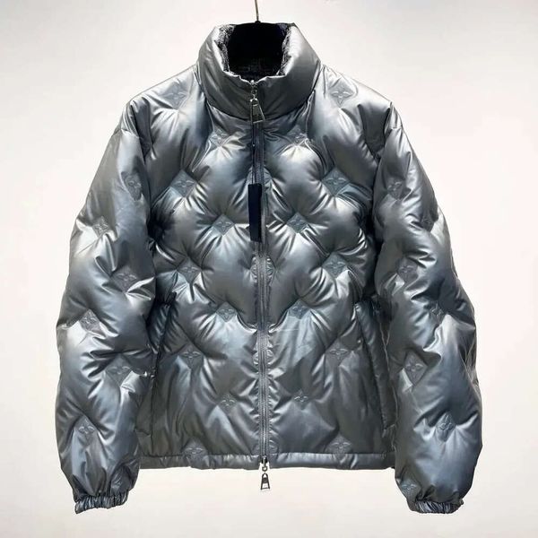 Luxo de alta qualidade jaqueta de inverno masculina e feminina designer jaqueta dupla face jaqueta de algodão parka moda casual grosso casaco quente 377