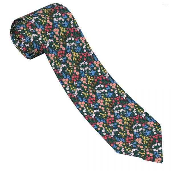 Laços masculinos gravata sem costura floral pescoço dos desenhos animados clássico casual colar personalizado diy lazer grande qualidade acessórios de gravata