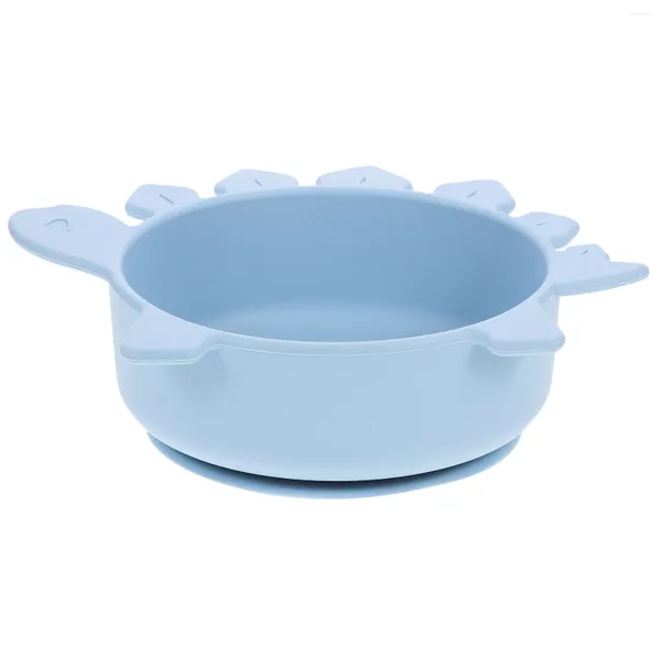 Set di stoviglie Ciotola per neonati Stoviglie in silicone Alimentazione Ventosa Aspirazione Ciotole per bambini Gel di silice