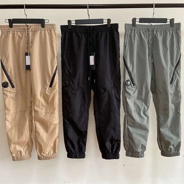 Мужские брюки-карго с карманами для линз, нейлоновые спортивные штаны для бега, уличный водонепроницаемый спортивный костюм, свободные мужские быстросохнущие спортивные брюки 660