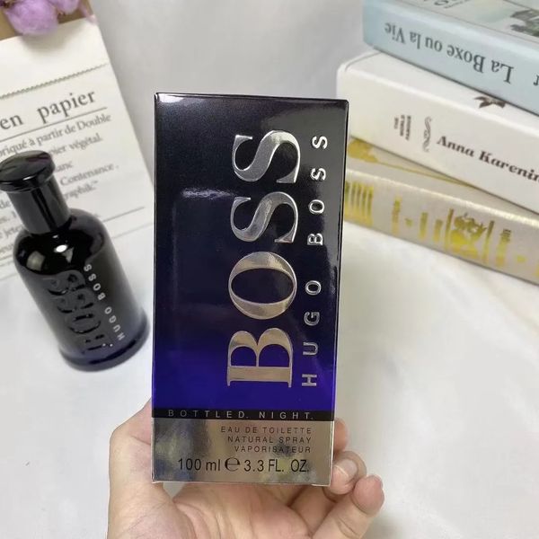 Nuovi profumi di profumi profumi da 100 ml boss fragranza oud in bottiglia 3.3fl.oz di colonia per maschi con buon odore di lunga durata spray per la migliore qualità