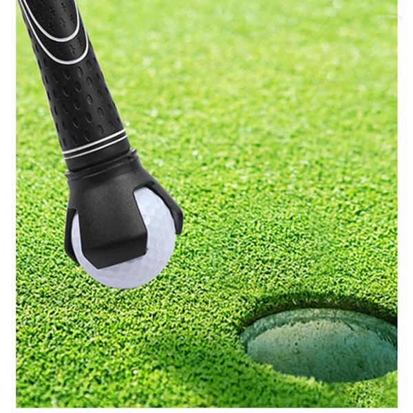 Golf Training Aids Pacote de 3 Premium Ball Pick Up Retriever Durável Costas e Joelho Saver Garra Grabber Screw-On Putter Tool Kit Golfer Grip