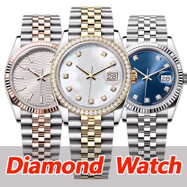 Мужские часы Desinger Часы Высококачественные женские часы 41/36 мм Часы с бриллиантами Автоматические механические часы из нержавеющей стали 904L с сапфировым стеклом водонепроницаемые часы для пар