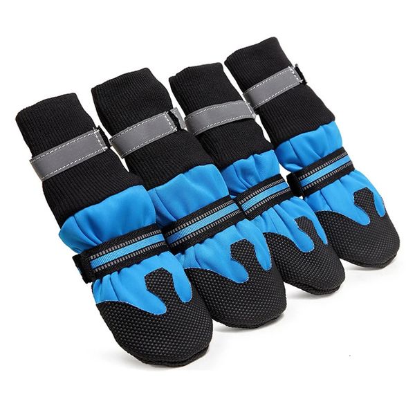 Hundeschuhe für große Hunde, Winterstiefel, Socken, rutschfeste weiche Sohle, großer Husky, Alaska-Mops, französische Bulldogge, 240119