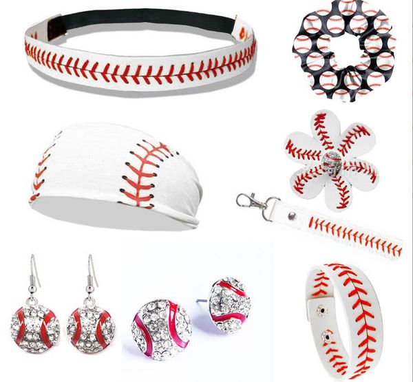 Cravatta in cotone con borchie di cristallo da cheerleader usa Baseball Softball Tennis Basket Pallavolo Calcio Calcio Portachiavi con supporto disinfettante per le mani