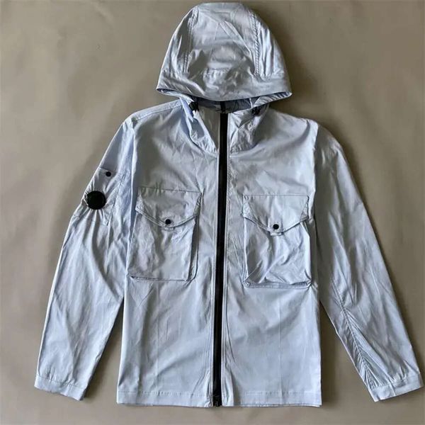 Hoodie Goggle Overshirt Herrenjacke Windschutzmantel Outdoor Herren Kapuze Oberbekleidung Schnell trocknend wasserabweisend Kleidung 316