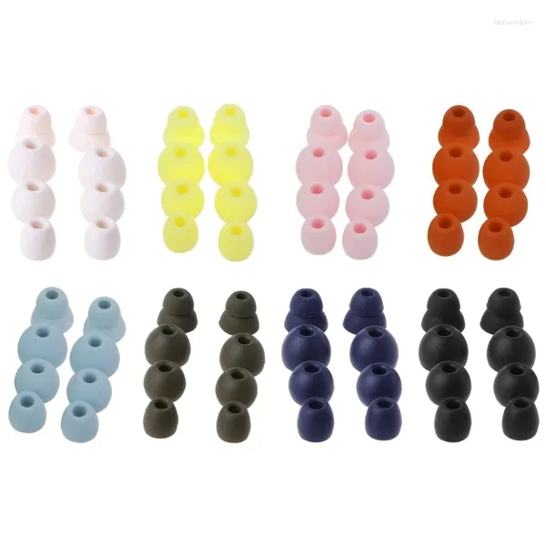 Berets substituição fones de ouvido dicas plug silicone earbud na capa para powerbeats