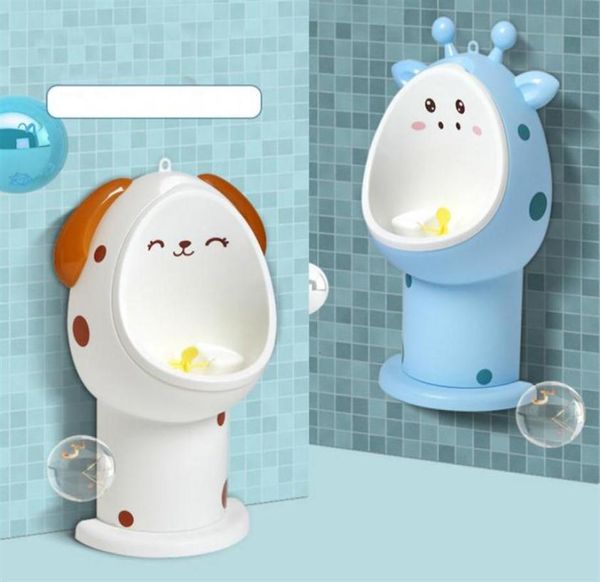 Bebê menino potty treinamento toalete crianças suporte vertical mictório meninos xixi infantil criança wallmounted gancho potty toalete lj204587562
