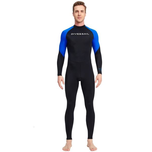 Surf-Neoprenanzug für Erwachsene, Herren, Nylon, Sonnenschutz, Badebekleidung, Taucheranzug, Ganzkörper-Schnorchelanzug, 05 mm, 240131