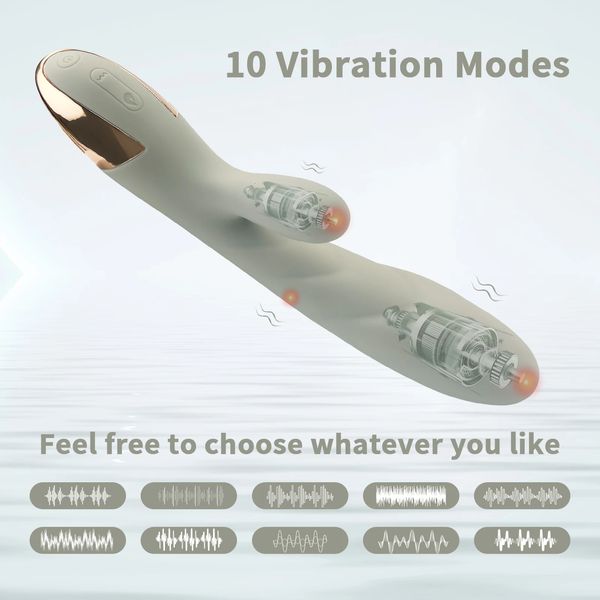 Wosilicone Stimolazione del clitoride della vagina Vibratore Ragazze Riscaldamento Vibratore del coniglio G Spot Massaggiatore Adulti Giocattoli del sesso 240130