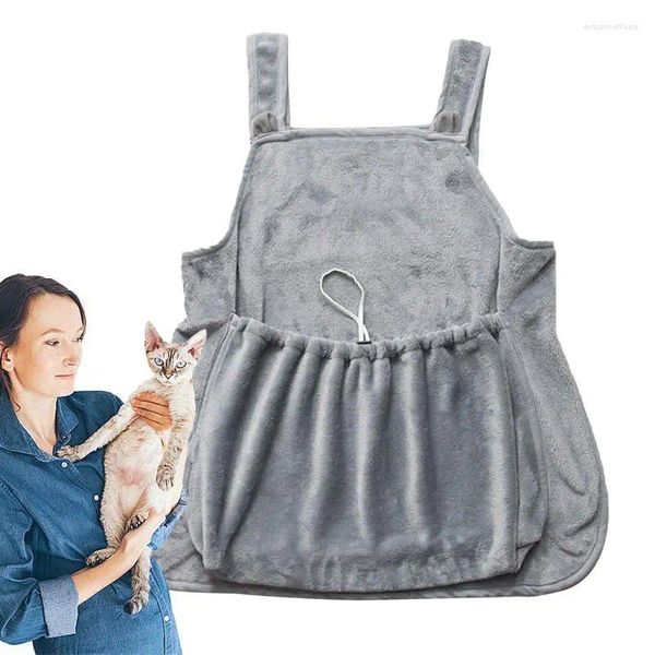 Katzenträger, Hundetragetasche, Haustier-Tragetasche, weich, atmungsaktiv, verstellbare Schürze, zum Schlafen für kleine Hunde und Katzen